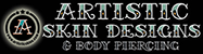 Artistic Skin Design & Body Piercing Logo